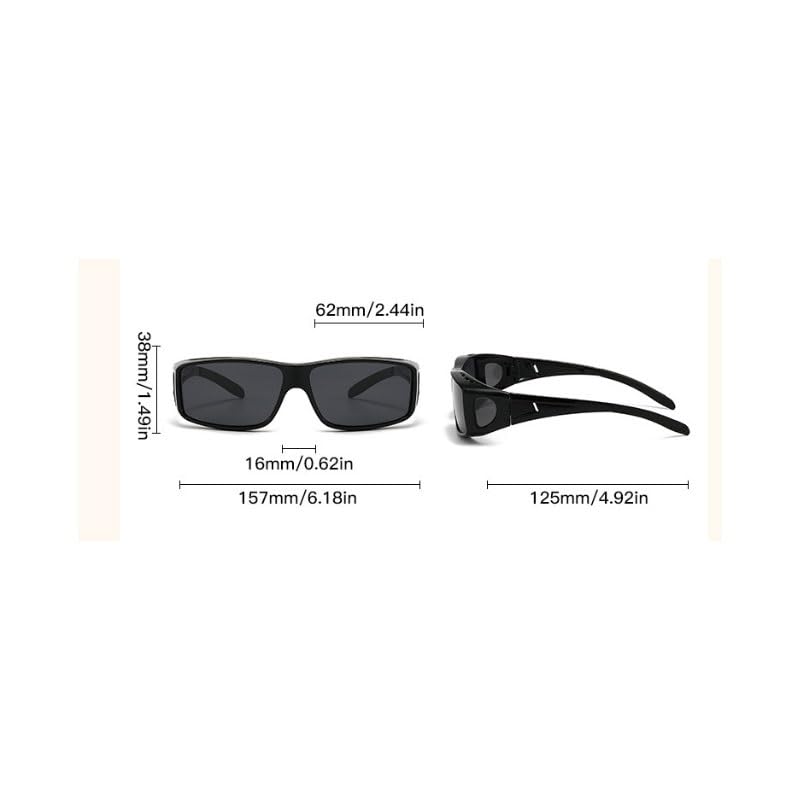 LUIJHFC PC Polarized Sunglasses Driving Men's Outdoor Cycling Windproof