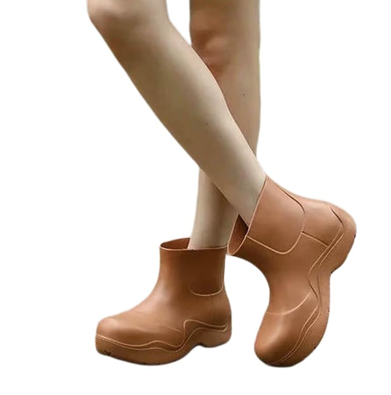 Women's Non-Slip Waterproof Ankle Rain Boots