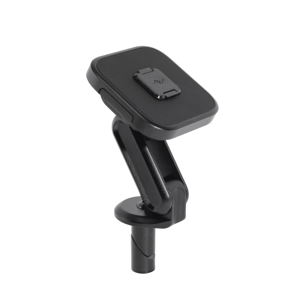 Qi2 Wireless Charging Motorcycle Stem Phone Mount with Vibration Isolation