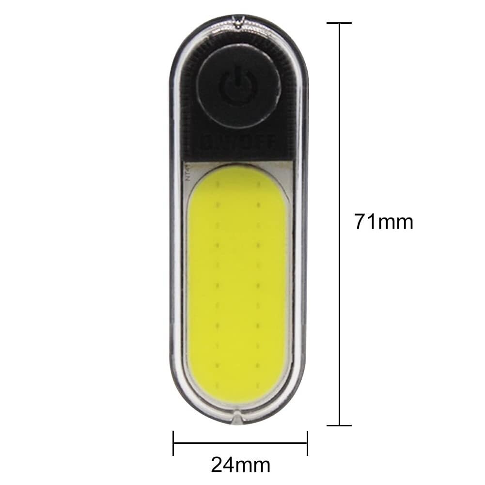 300 Lumen Rechargeable COB Bike Tail Light with 6 Modes