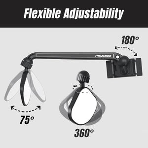 360° Adjustable Folding Bike Rearview Mirror for Handlebars
