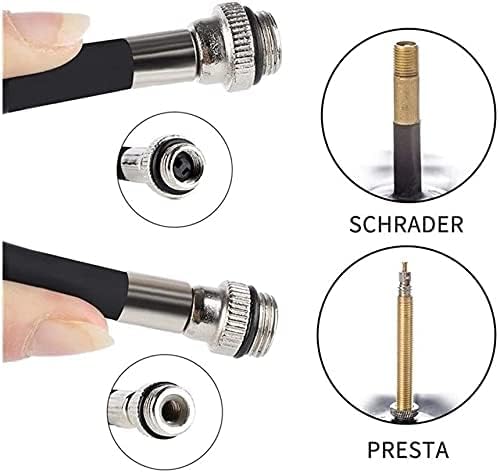 100 PSI Mini Bike Pump for Mountain & Road Cycling