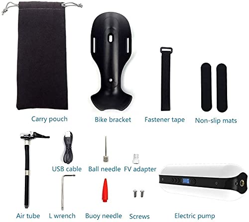 150 PSI Rechargeable Electric Bike Tire Inflator