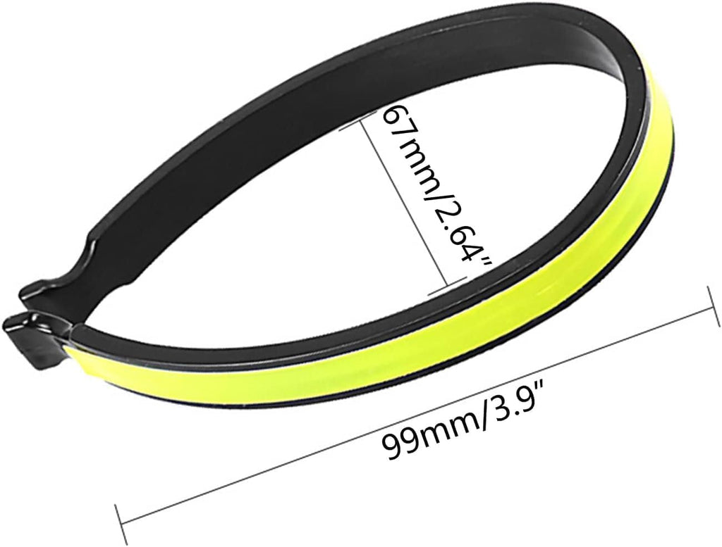 Reflective Cycling Ankle Bands & Trouser Clips 2-Pack