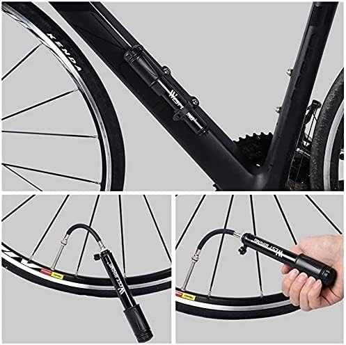100 PSI Mini Bike Pump for Mountain & Road Cycling