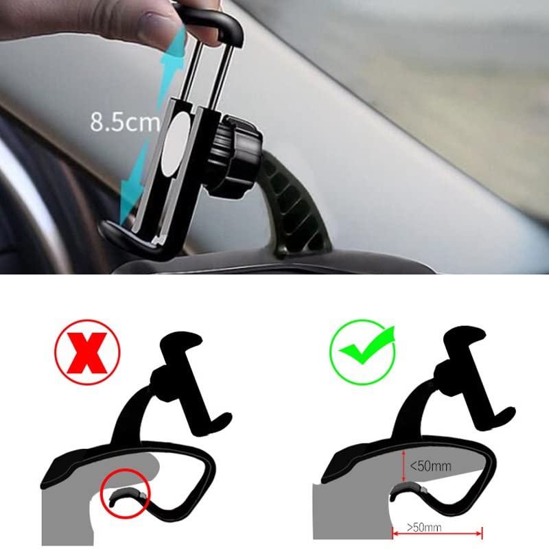 Universal Dashboard Car Phone Holder Mount