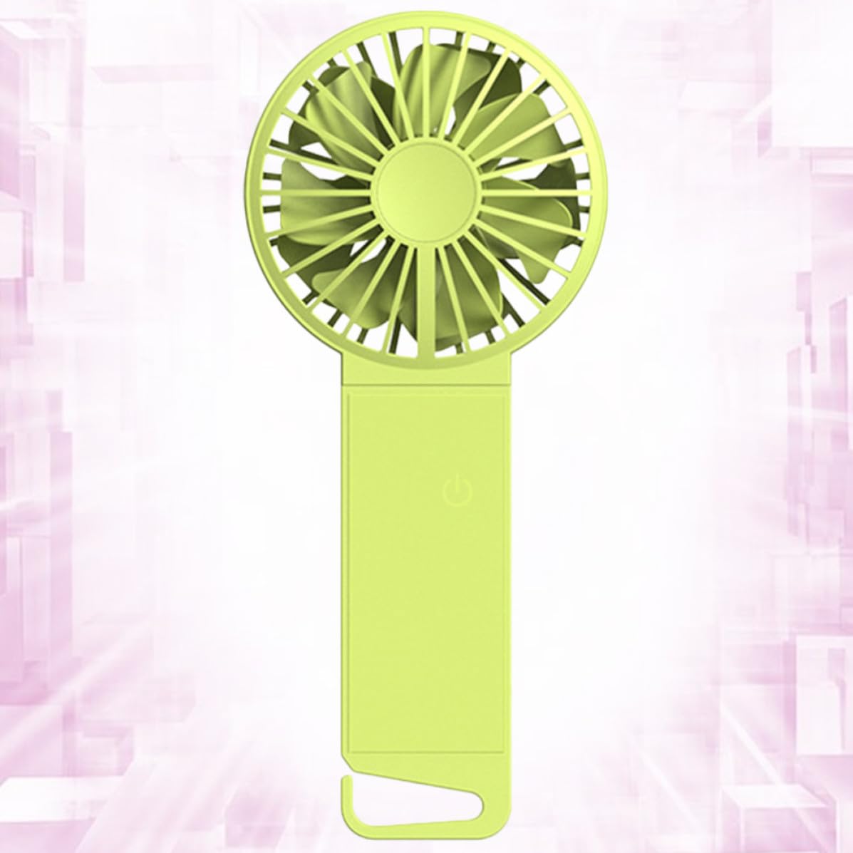 OHPHCALL USB Folding Handheld Mini Fan, 4 Gears, 2000mah Battery