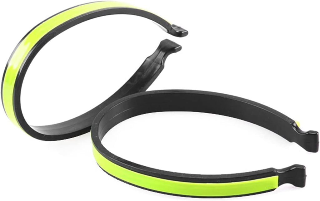 Reflective Cycling Ankle Bands & Trouser Clips 2-Pack