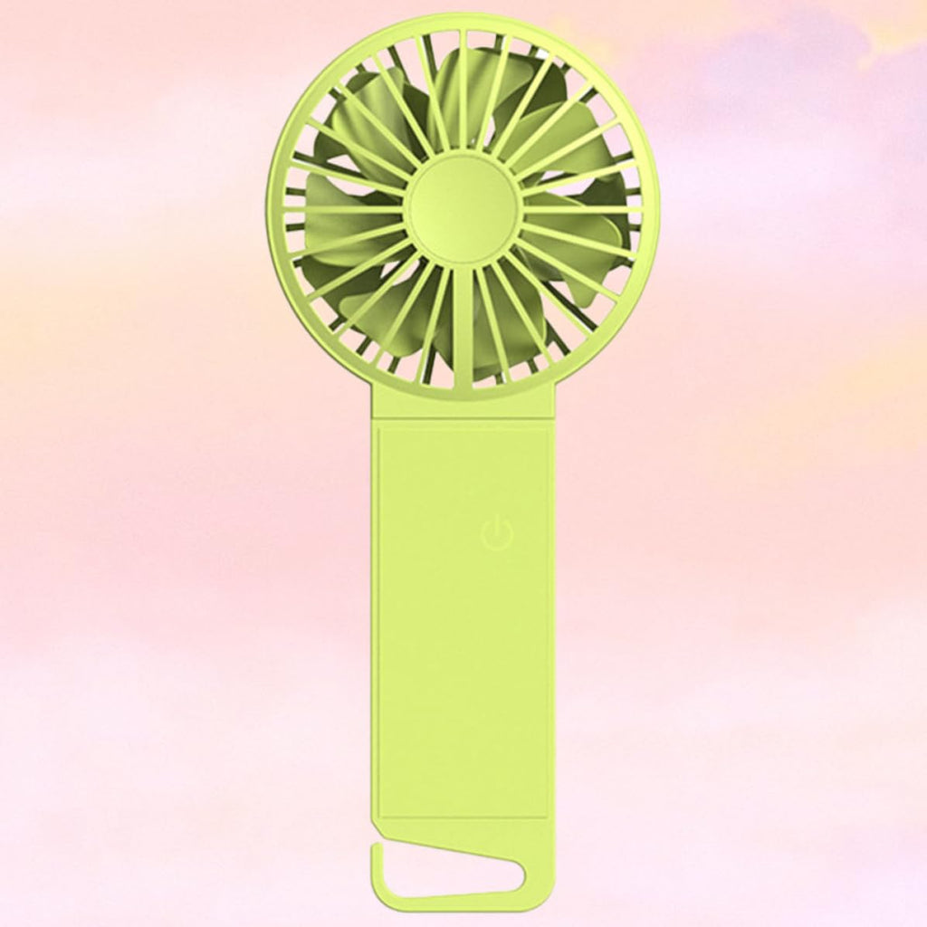OHPHCALL USB Folding Handheld Mini Fan, 4 Gears, 2000mah Battery