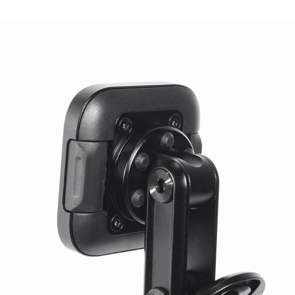 Qi2 Wireless Charging Motorcycle Stem Phone Mount with Vibration Isolation