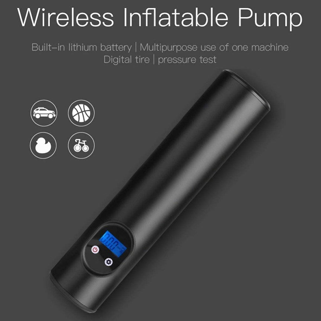 Portable Wireless Air Pump for Car, Motorcycle & Bicycle Tires