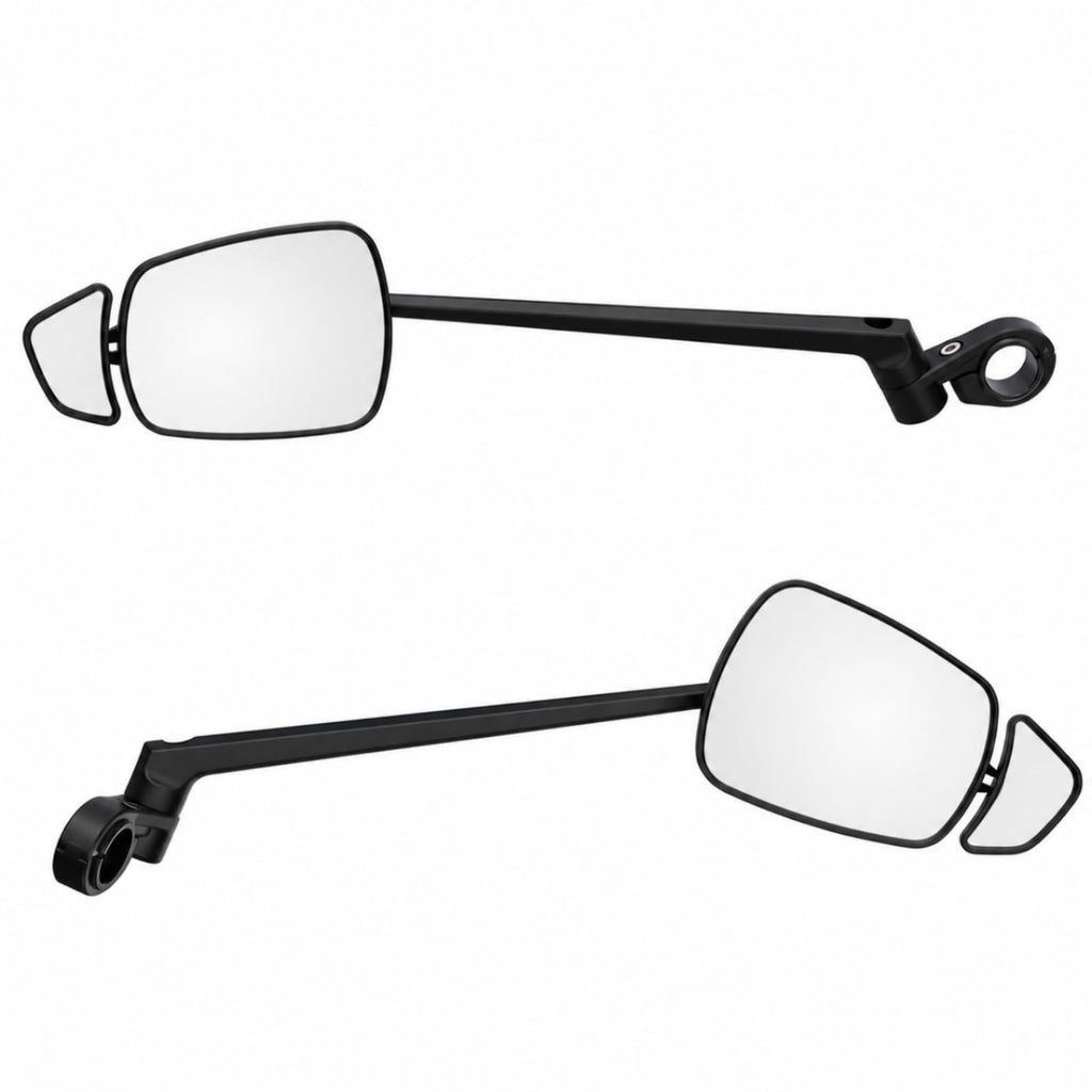 Weather-Resistant Bike Rearview Mirror for Commuting & Cycling