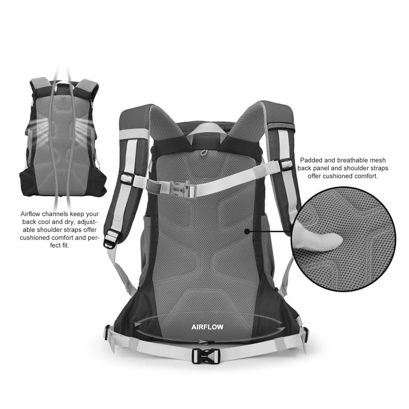 35L Outdoor Backpack for Hiking, Cycling & Travel