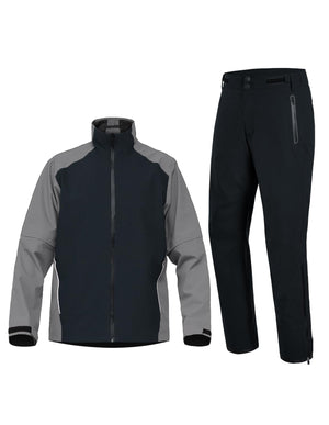 Men's Waterproof Rain Jacket & Pants Set for Outdoor Sports