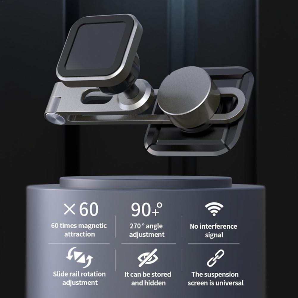 Foldable Aluminum Car Phone Holder & Mount