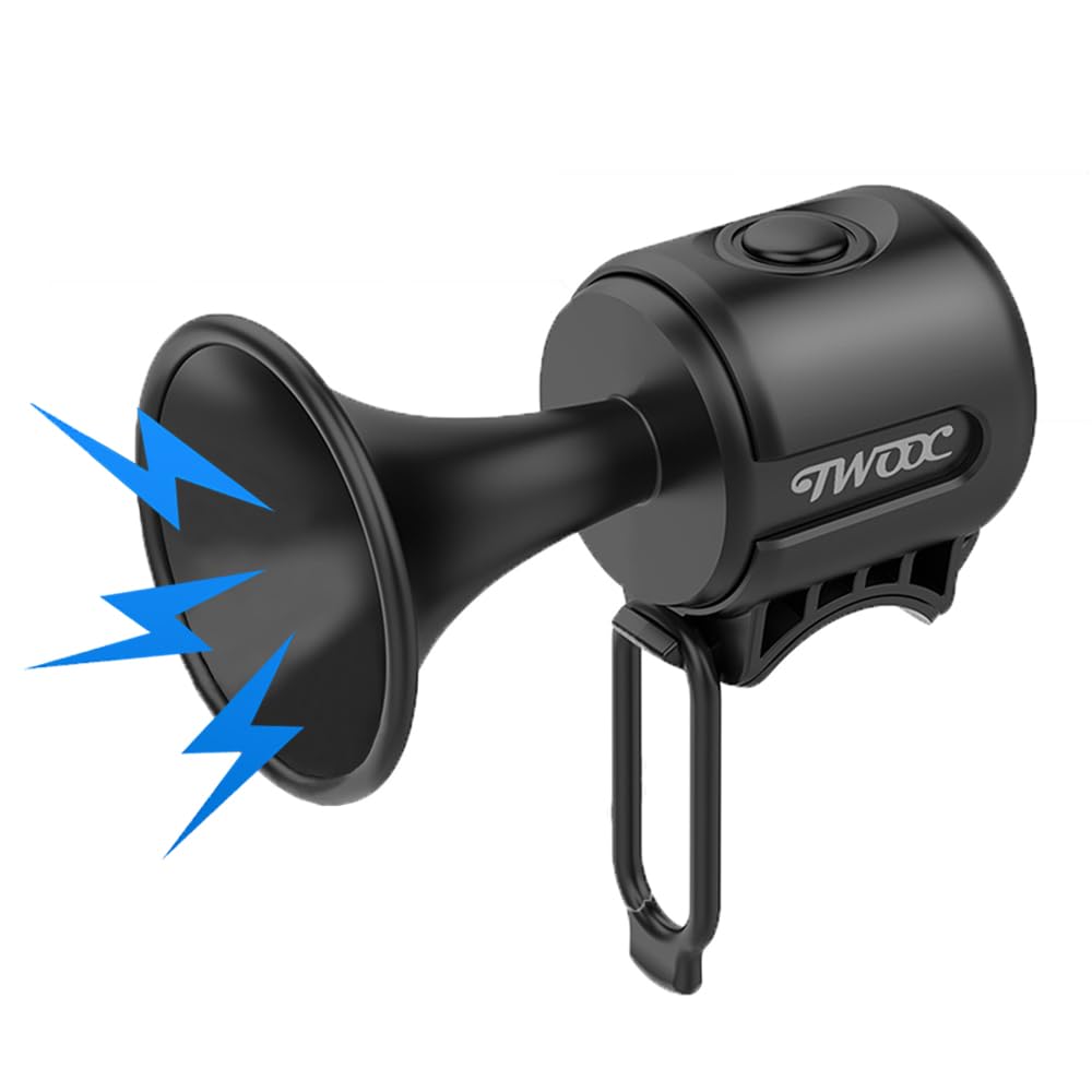 LESOVI Electric Bike Horn 120dB IPX4 Lightweight