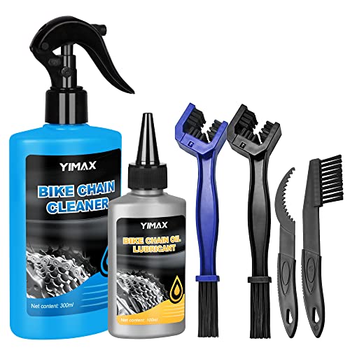 Bike Chain Cleaning & Maintenance Kit with Lube and Brushes