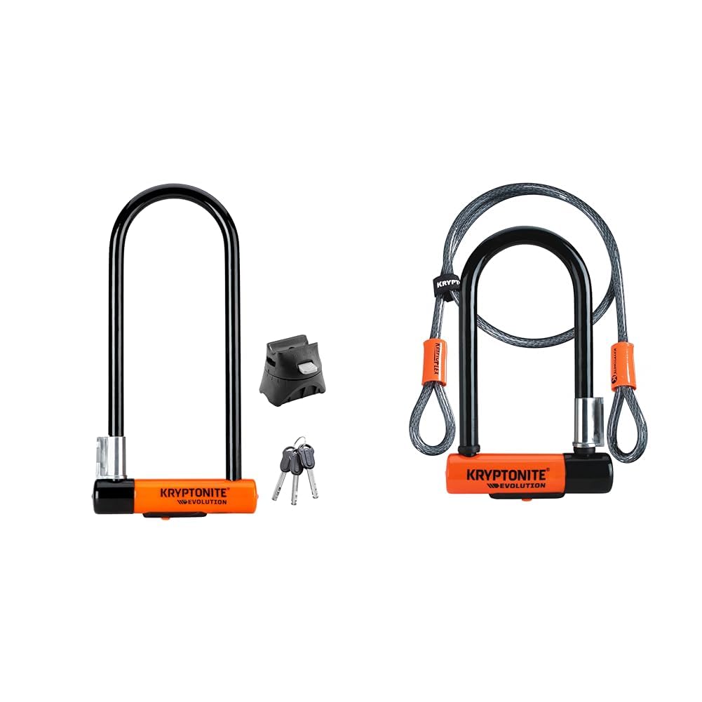 Heavy-Duty U-Lock & Cable Bike Lock Set