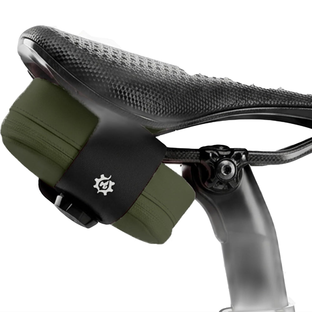 Magnetic Bicycle Saddle Bag with Quick Buckle Attachment