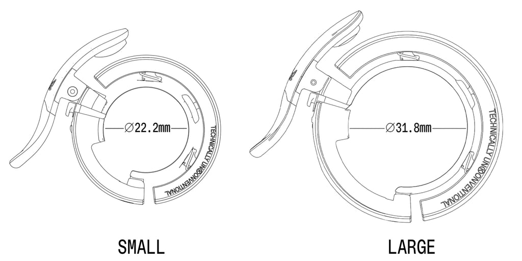 80dB Wrap-Around Bike Bell with Easy Installation