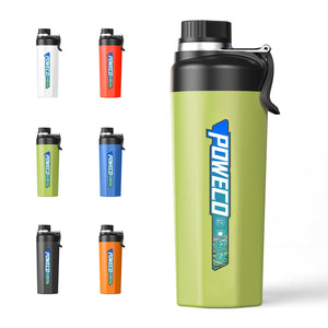 18 oz Ceramic-Lined Insulated Travel Mug with Tea Infuser