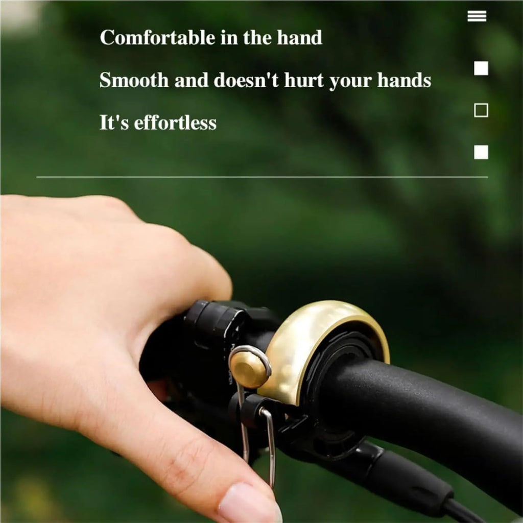 80dB Waterproof Bicycle Bell for Mountain, Road & City Bikes