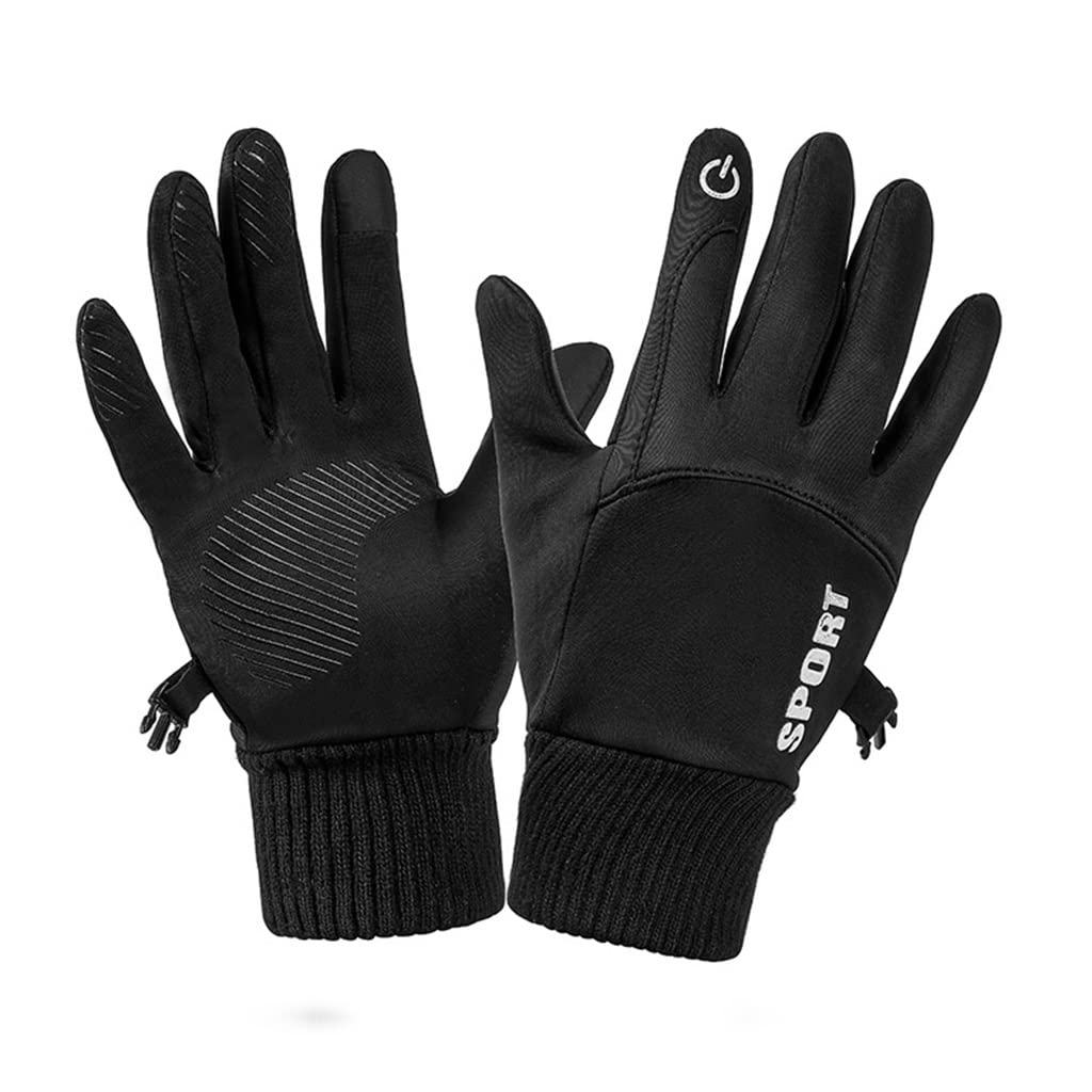 Windproof Touchscreen Cycling Gloves for Winter Riding