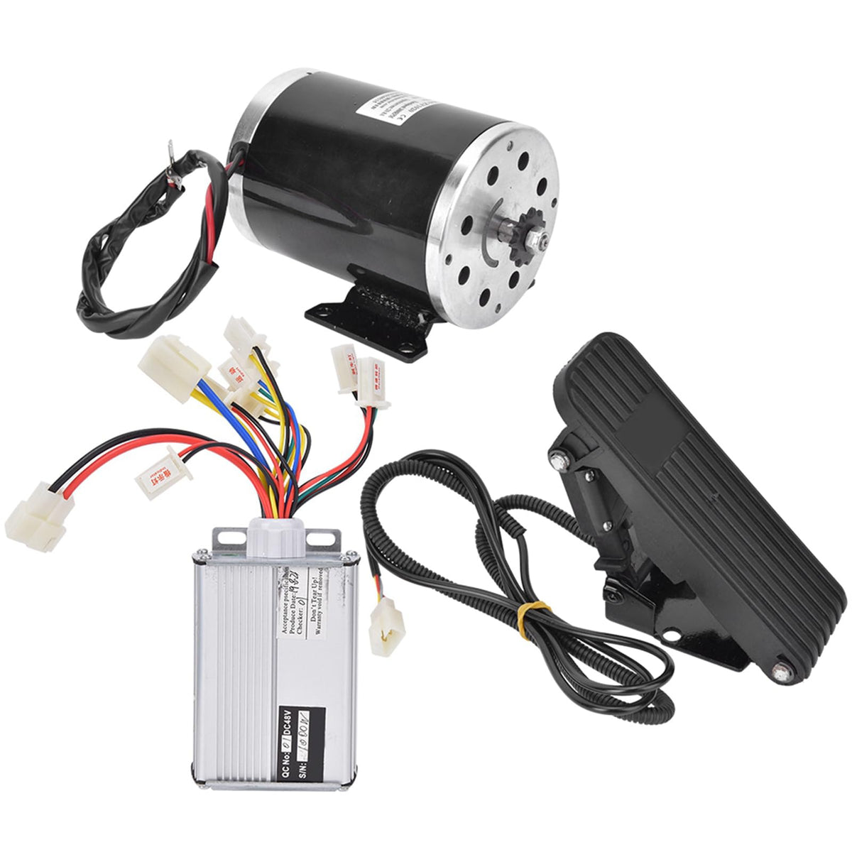 48V 1000W Electric Scooter Motor, Controller & Pedal Set