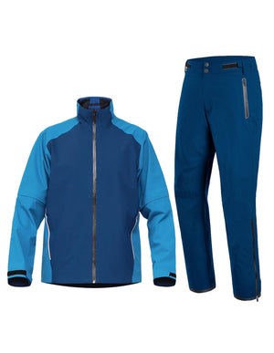 Men's Waterproof Rain Jacket & Pants Set for Outdoor Sports