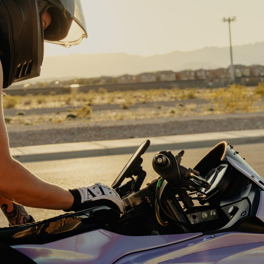 Qi2 Wireless Charging Motorcycle Stem Phone Mount with Vibration Isolation