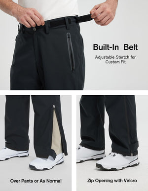 Men's Waterproof Rain Jacket & Pants Set for Outdoor Sports