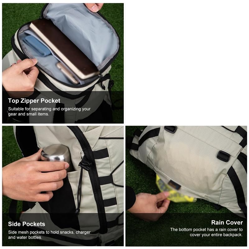 35L Outdoor Backpack for Hiking, Cycling & Travel