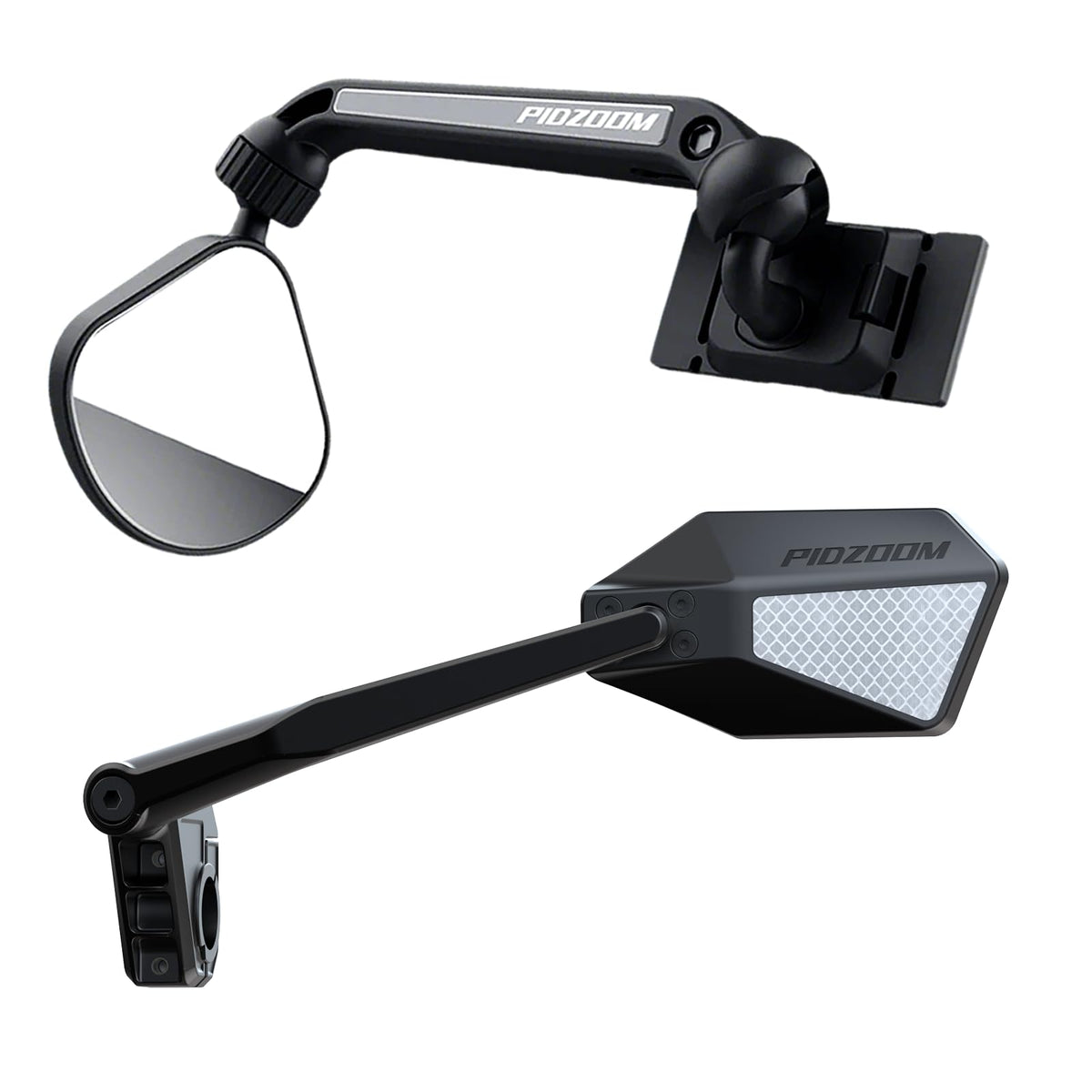 360° Adjustable Folding Bike Rearview Mirror for Handlebars