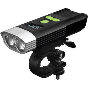 USB Rechargeable Waterproof Bike Headlight with 120° Wide Beam
