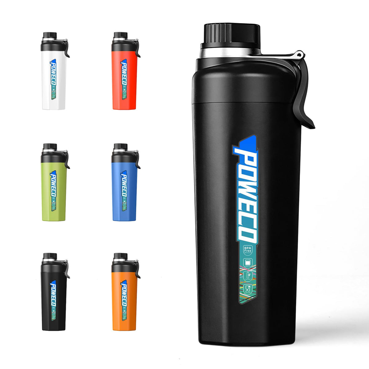 18 oz Ceramic-Lined Insulated Travel Mug with Tea Infuser