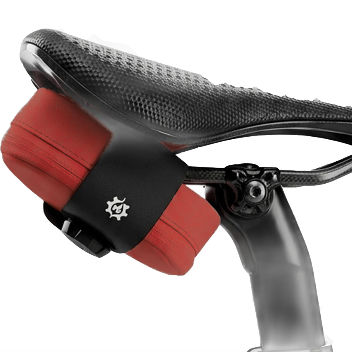 Magnetic Bicycle Saddle Bag with Quick Buckle Attachment