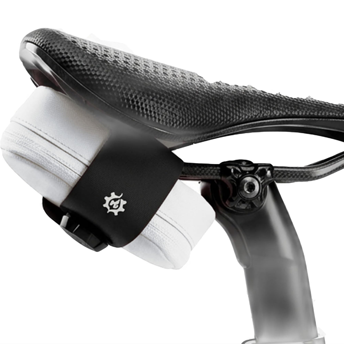 Magnetic Bicycle Saddle Bag with Quick Buckle Attachment