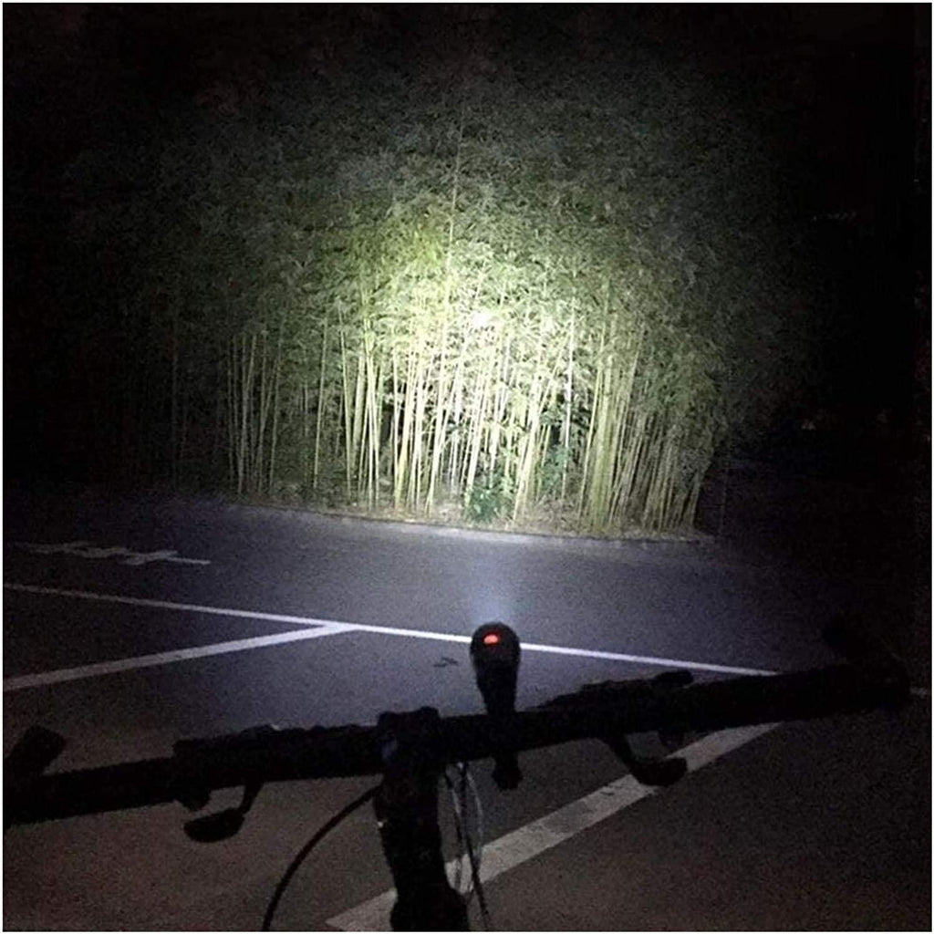 300 Lumen USB Rechargeable Bike Headlight with 140° Wide Beam