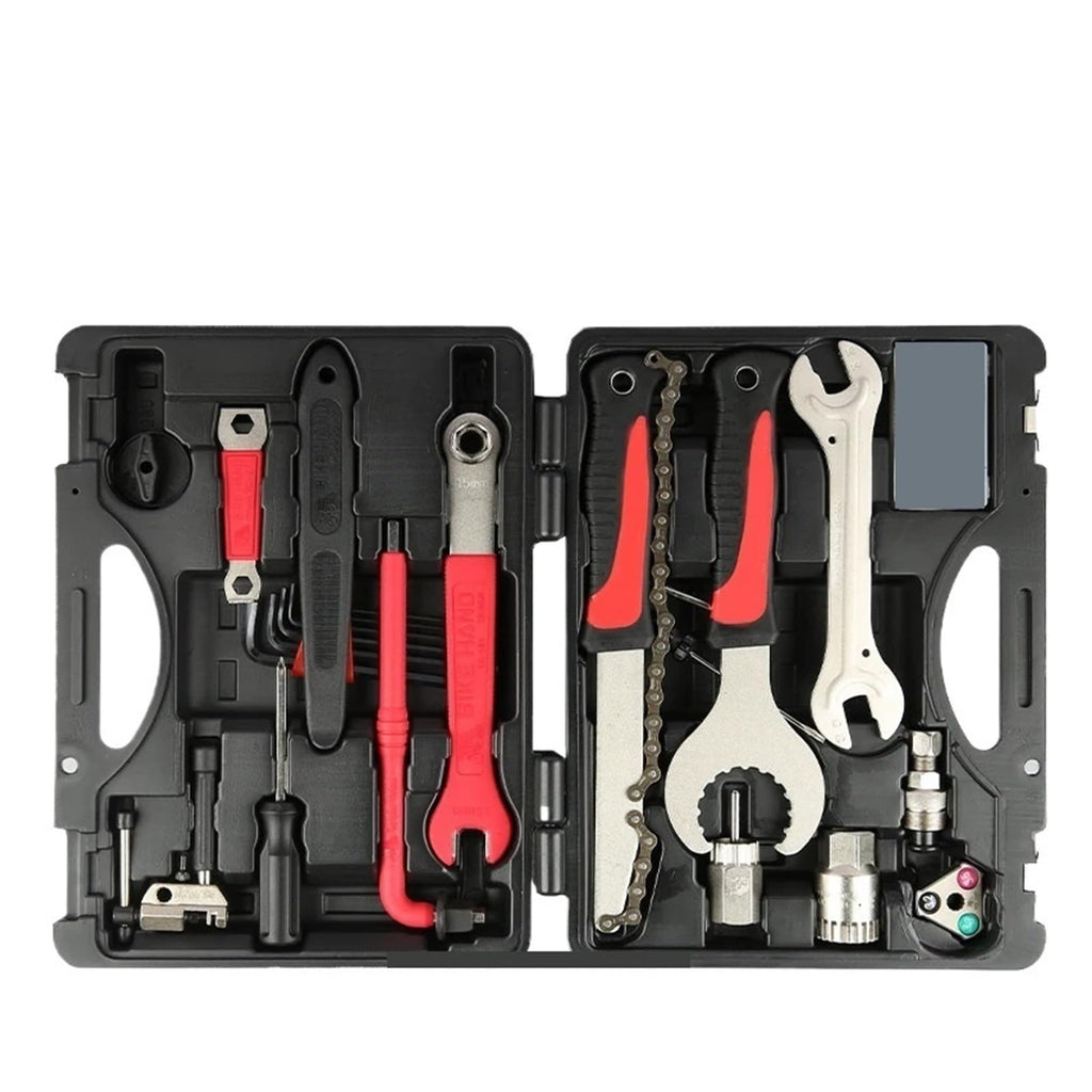 20-in-1 Bicycle Repair Multitool Kit with Tire Lever & Chain Tool