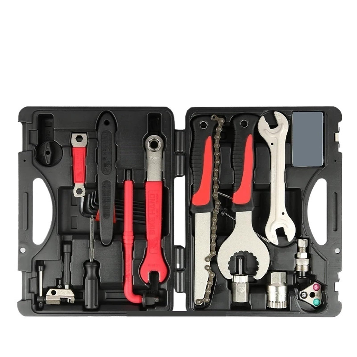 20-in-1 Bicycle Repair Multitool Kit with Tire Lever & Chain Tool
