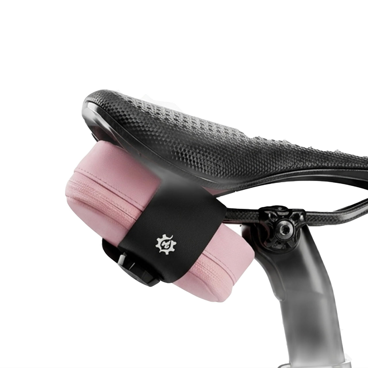 Magnetic Bicycle Saddle Bag with Quick Buckle Attachment