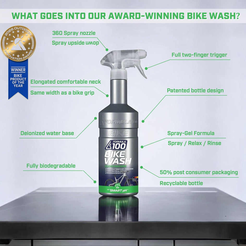 Complete Bike Cleaning & Maintenance Kit with Chain Degreaser and Lube