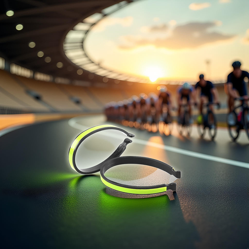 Reflective Cycling Ankle Bands & Trouser Clips 2-Pack