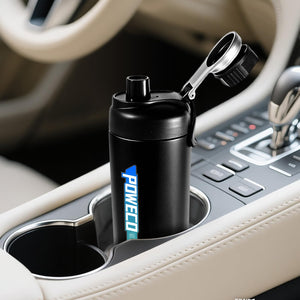 18 oz Ceramic-Lined Insulated Travel Mug with Tea Infuser