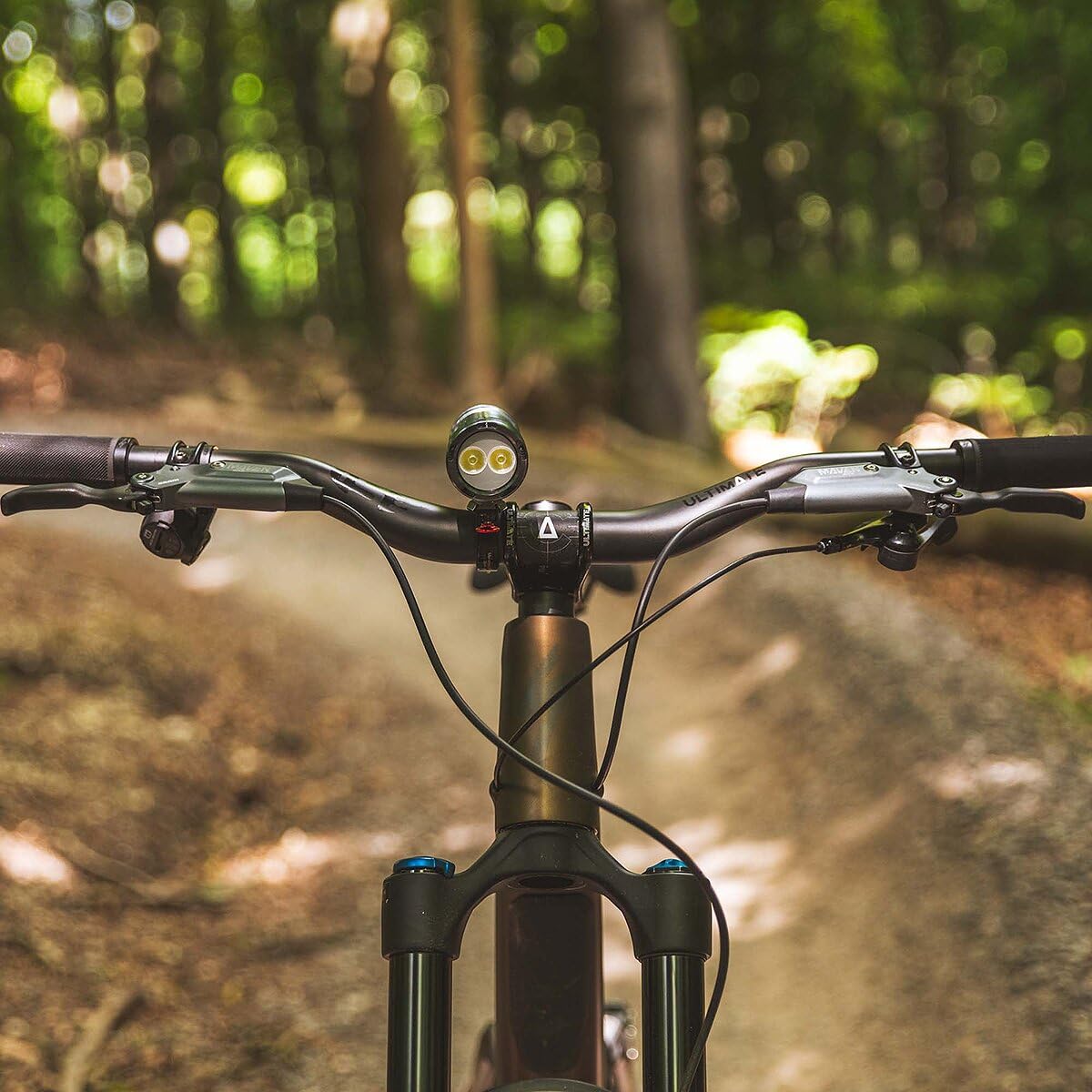 2650 Lumen USB-C Rechargeable Bike Light with 7 Lighting Modes