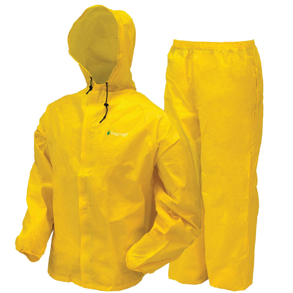 FROGG TOGGS Men’s Ultra-Lite2 Rain Suit, Waterproof Raincoat and Pant Set