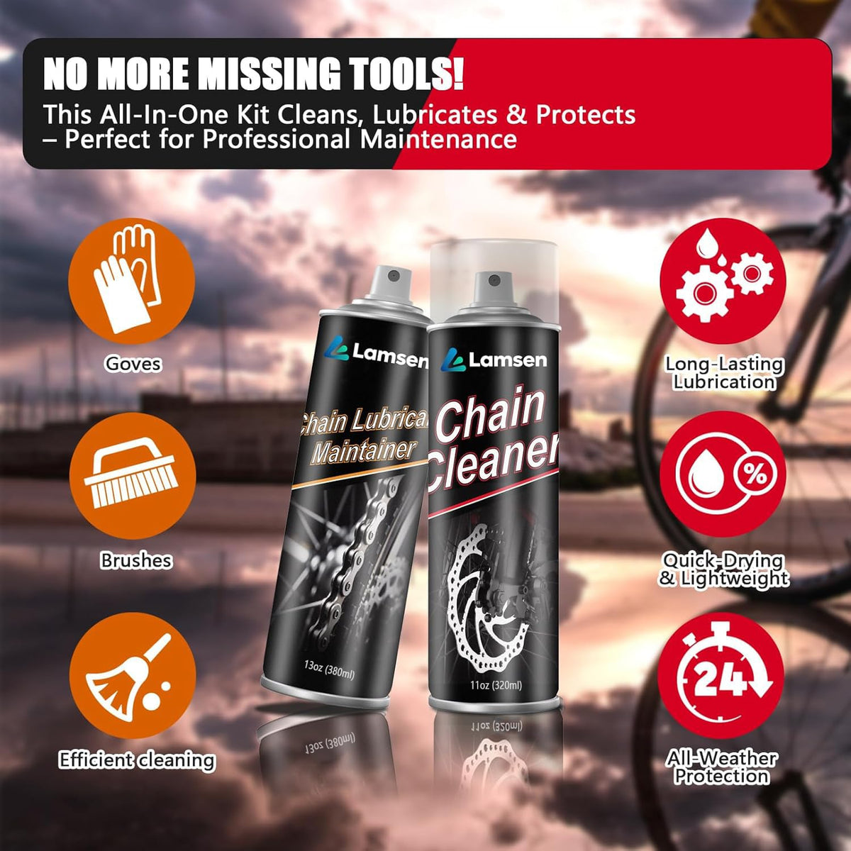 Lamsen Chain Cleaner Kit