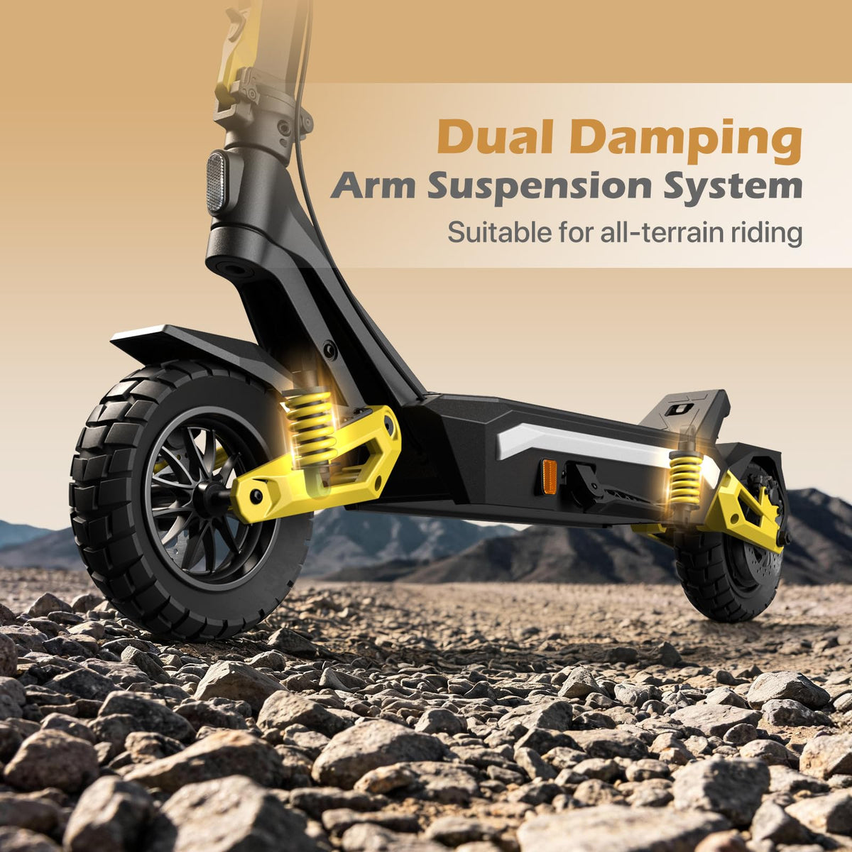 AOTOS GT01 PRO Electric Scooter,Off Road Electric Scooter Adults,Escooter