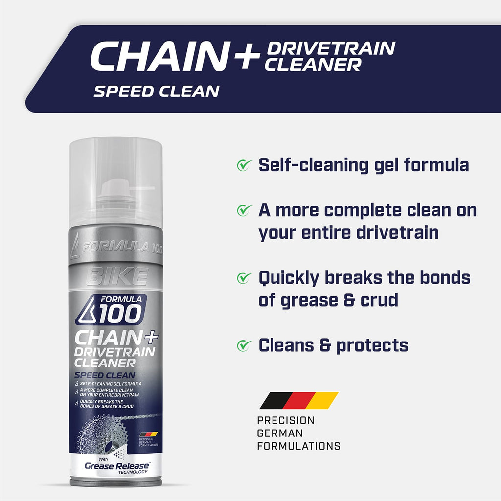 Complete Bike Cleaning & Maintenance Kit with Chain Degreaser and Lube