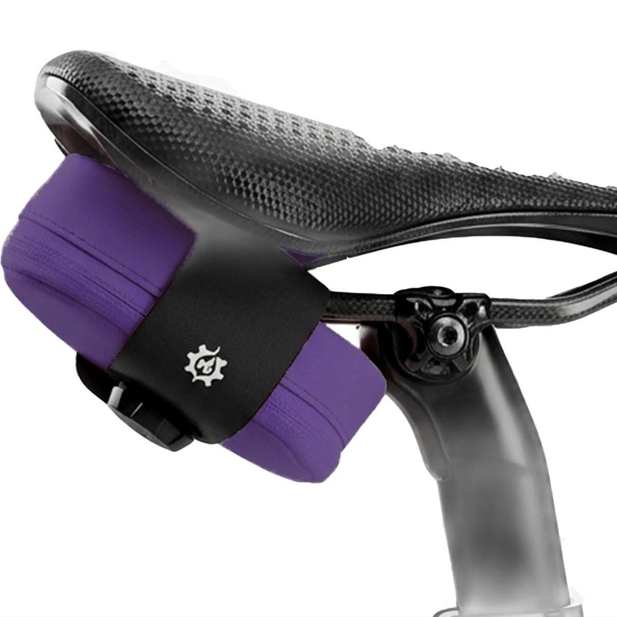 Magnetic Bicycle Saddle Bag with Quick Buckle Attachment